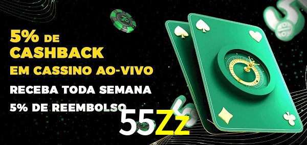 Promoções do cassino ao Vivo 55Zz